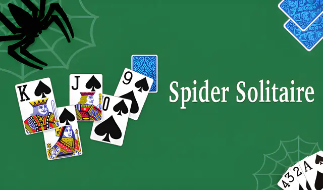 スパイダーソリティアをプレイ